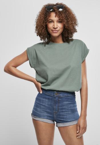 Urban Classics Ladies Extended Shoulder Tee paleleaf - M