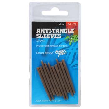 Giants fishing prevleky proti zamotaniu anti-tangle sleeves brown large 10 ks - large