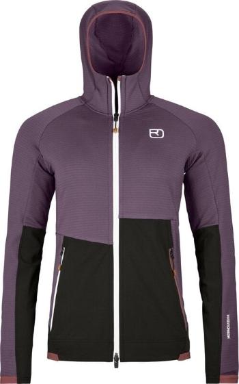 Ortovox Fleece Rib Hoody Womens Wild Berry M Outdoorová mikina