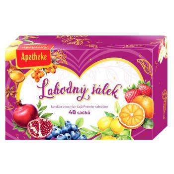 APOTHEKE Lahodná šálka kolekcie ovocných čajov 48 sáčkov
