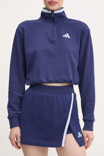 Sukňa adidas W CB Color Pop tmavomodrá farba, mini, áčkový strih, JG6210