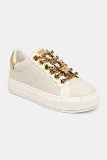 Kožené tenisky Kurt Geiger London Laney Charm béžová farba, 3941215109