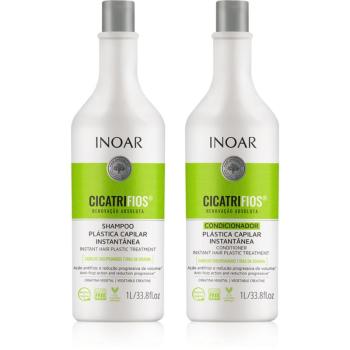 INOAR CicatriFios sada pre poškodené a krehké vlasy 2x1000 ml