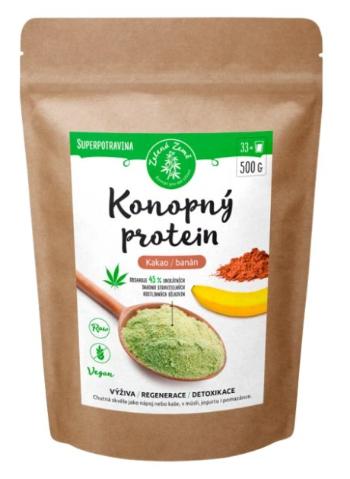 ZELENÁ ZEMĚ Konopný proteín kakao s banánom 500 g