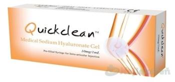 Quickclean 10 mg/1 ml Gél s hyaluronátom sodným na osteoartrózy kĺbov 1 ml