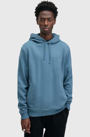 Bavlnená mikina AllSaints RAVEN OTH HOODY pánska, s kapucňou, jednofarebná, M003NZ