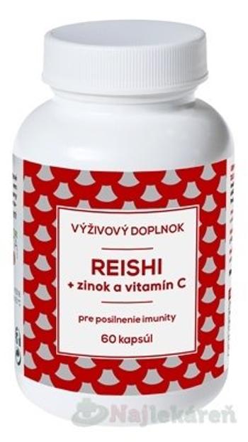 Naturvita Reishi + Zinok a Vitamín C 60 kapsúl