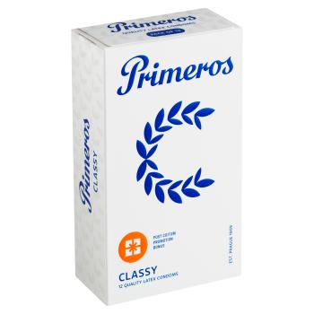 PRIMEROS Elegantné kondómy z kvalitného latexu. 12 ks