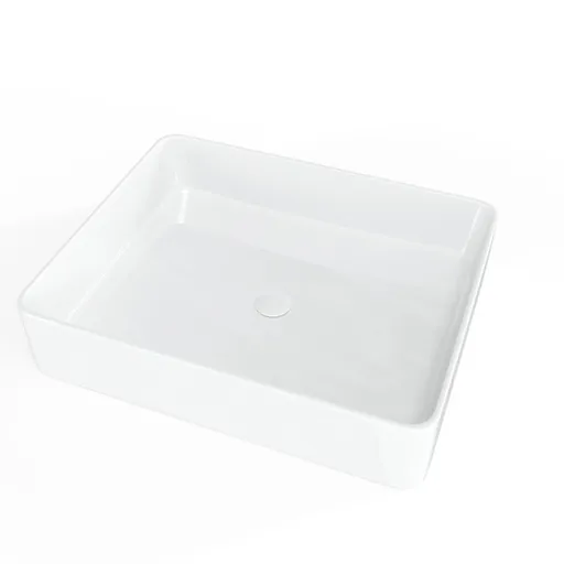 Umývadlo na dosku SAT Infinitio 50x40 cm bez prepadu SATINF5040