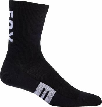 FOX 6" Flexair Merino Black L/XL Cyklo ponožky