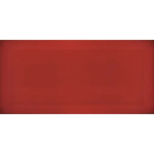 Obklad Ribesalbes Chic Colors rojo bisiel 10x20 cm lesk CHICC1352