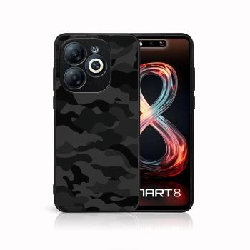 MY ART Ochranný kryt pre Infinix Smart 8 BLACK CAMO (234)