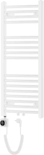 MEXEN/S - Ares radiátor + vykurovacia tyč 900 x 400 mm, 300 W, biela W102-0900-400-6300-20