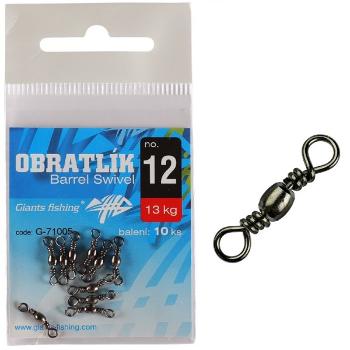 Giants fishing obratlík barrel swivel 10 ks-veľ.16 nosnosť 8 kg