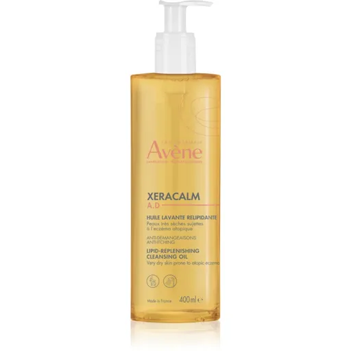 Avène XeraCalm A.D. Lipid-Replenishing Cleansing Oil relipidačný umývací olej na suchú a ekzematickú pokožku 400 ml