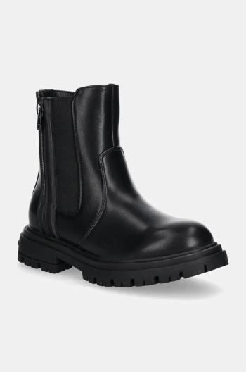 Detské workery Calvin Klein Jeans čierna farba, V3A5-81019