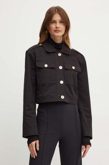 Bunda MICHAEL Michael Kors dámska, čierna farba, prechodná, MT4108E3X6