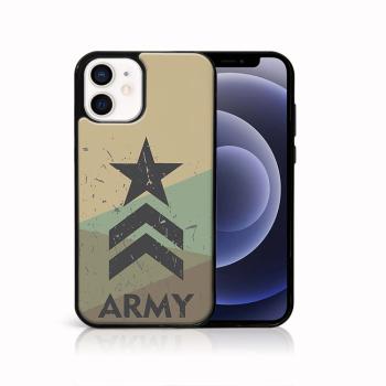 MY ART Ochranný obal pre Apple iPhone 12 mini ARMY (236)