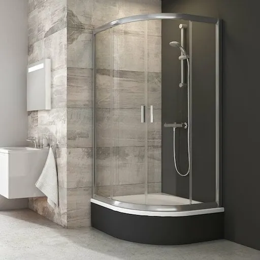 Ravak Blix sprchový kút štvrťkruh 90x90 cm 3b270c40z1 BLCP490SABTBR