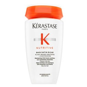 Kérastase Nutritive Bain Satin Riche tápláló sampon nagyon száraz és sérült hajra 250 ml