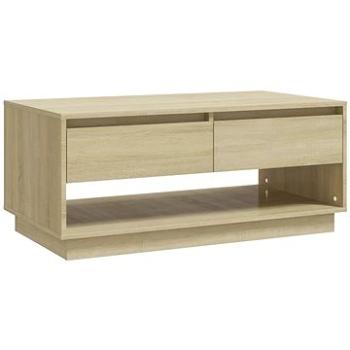 SHUMEE Konferenčný stolík dub sonoma 102,5 × 55 × 44 cm drevotrieska, 809506