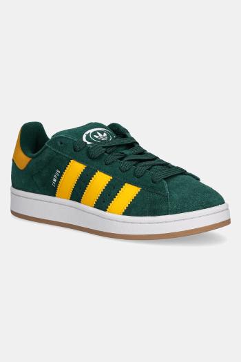 Detské tenisky adidas Originals CAMPUS 00s zelená farba, JP7979