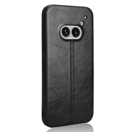 LEATHER Ochranný kryt pre Nothing Phone 2a / (2a) Plus čierny