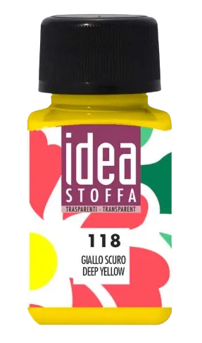 MAIMERI IDEA STOFFA - Farby na textil 118 - deep yellow, 60 ml