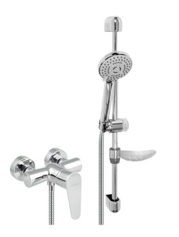 Sprchová batéria Novaservis Titania Fresh so sprchovacím setom 100 mm chróm 96065KIT,0
