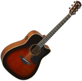 Yamaha A3M-ARE Tabacco Brown Sunburst Elektroakustická gitara Dreadnought