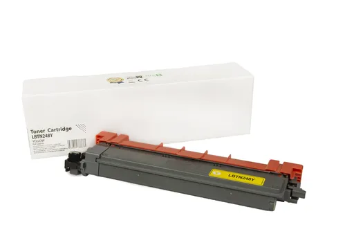 Kompatibilná tonerová náplň TN248Y, 1000 listov pre tlačiarne Brother (Orink white box), žltá