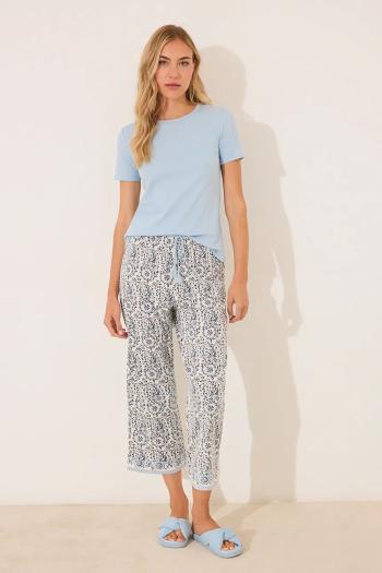 Pyžamo women'secret dámske, modrá farba, 3592394