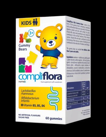 COMPLIFLORA KIDS želatínové medvedíky 60 ks