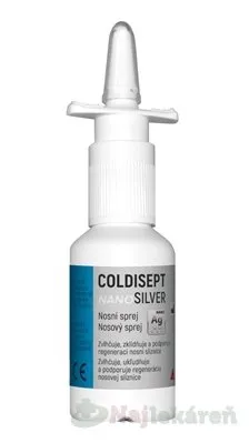 Coldisept nanoSILVER nosný sprej 20 ml