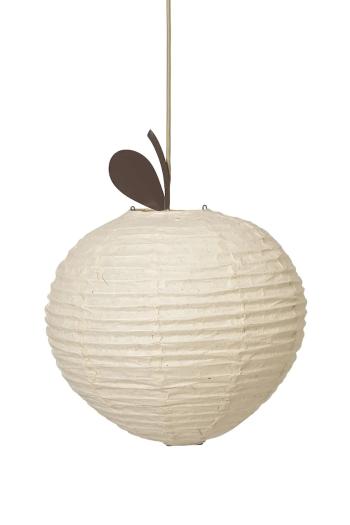 Tienidlo ferm LIVING Apple Lampshade béžová farba