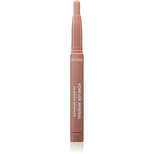 Gosh Forever Mineral Matte dlhotrvajúce očné tiene v ceruzke odtieň 015 Matt Nougat 1.4 g