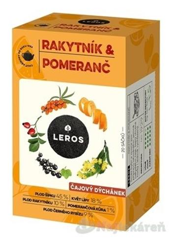 LEROS VITAL Rakytník a pomeranč 20 x 2 g