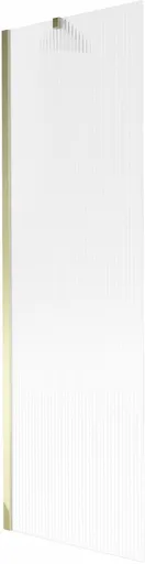 MEXEN/S - Next vaňová zástena FIX 60 x 150, prúžky, zlatá 895-060-000-00-09-50