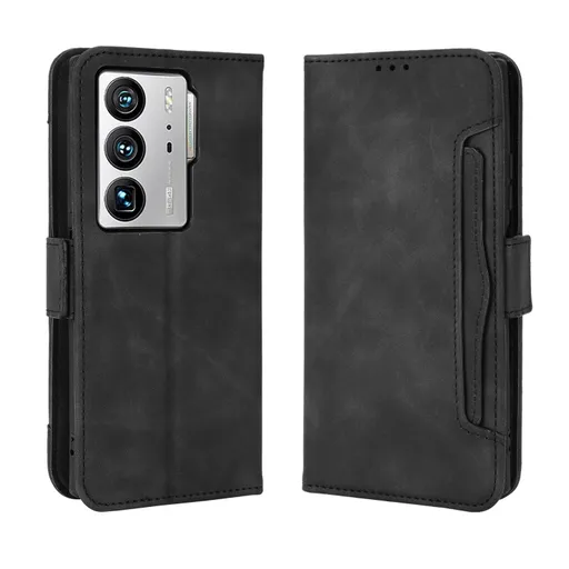 SLOT Peňaženkový obal pre ZTE Axon 40 Ultra čierny