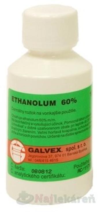 SPIRITUS DILUTUS / ETHANOLUM 60% - GALVEX 100g