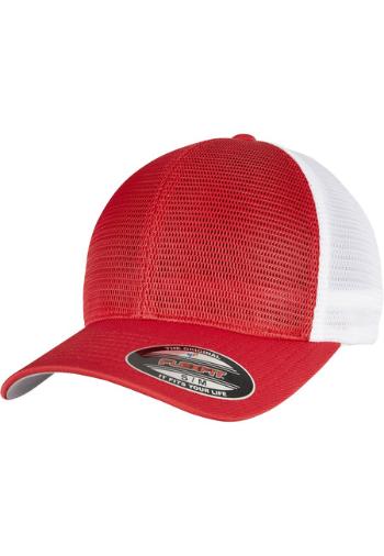 Urban Classics FLEXFIT 360 OMNIMESH CAP 2-TONE red/white - S/M