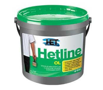 HETLINE OL Akrylátový lak na ochranu stien bezfarebný matný 5 kg