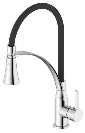 SAPHO SAPHO - HEBE stojanková drezová batéria so sprškou, chróm HT430