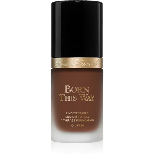 Too Faced Born This Way Flawless Coverage Natural Finish Foundation krycí make-up pre prirodzený vzhľad odtieň Sable 30 ml