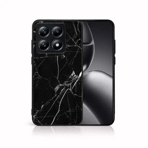 MY ART Ochranný kryt pre Xiaomi 14T BLACK MARBLE (142)