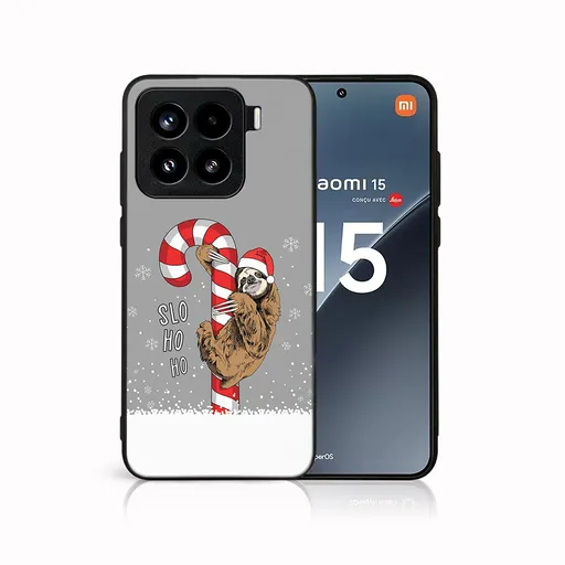 MY ART Kryt s vianočným dizajnom Xiaomi 15 CANDY (076)