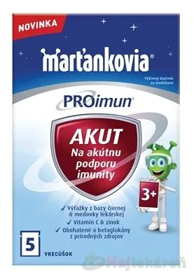 WALMARK Marťankovia PROimun AKUT 5 vrecúšok