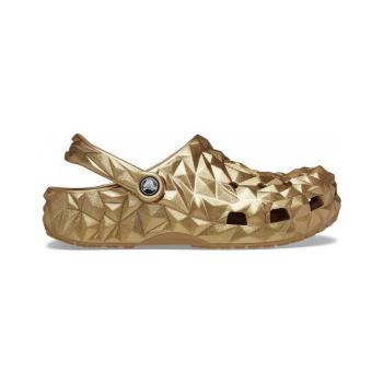 Crocs  Cls metallic geometric clog  Sandále Zlatá