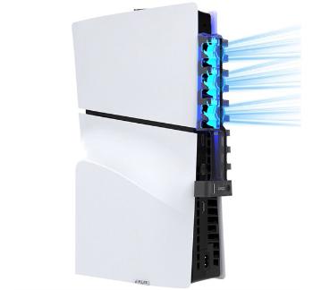 iPega PG-P5S005 PlayStation 5 Slim hűtőVentilátor, átlátszó