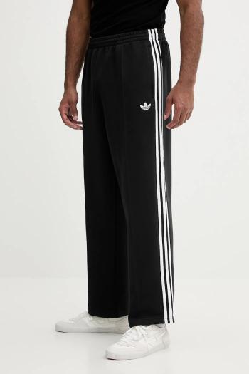 Tepláky adidas Originals Spacer Drill Tp čierna farba, s nášivkou, JX1506